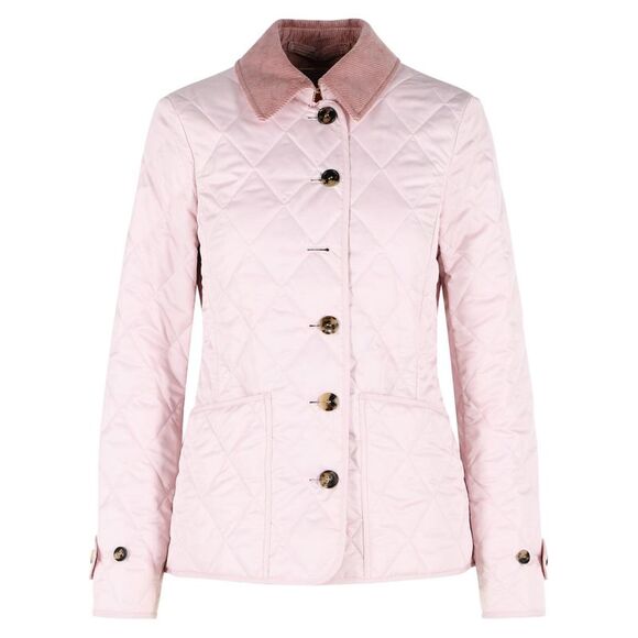 BURBERRY Jackets & Blazers - Burberry 'Fernleigh' Pink Polyester Jacket Women